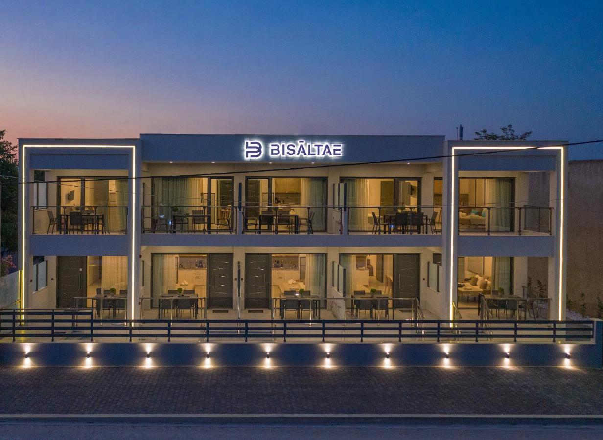 Bisaltae Seaside Suites Keramotí Eksteriør bilde