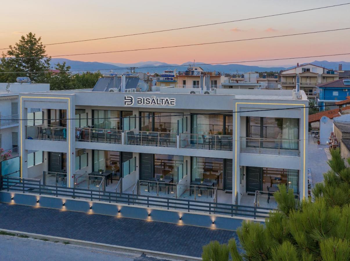 Bisaltae Seaside Suites Keramotí Eksteriør bilde