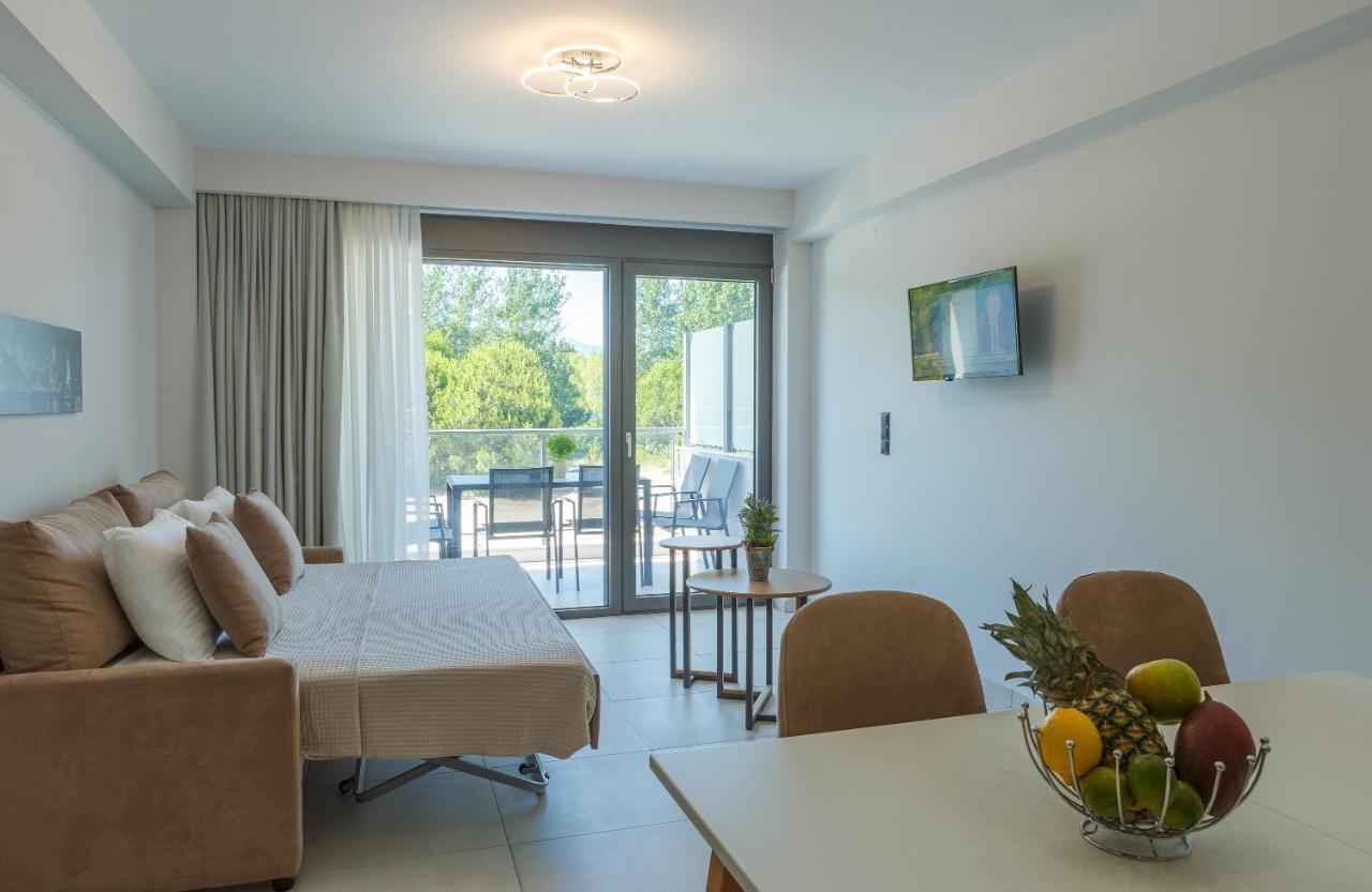 Bisaltae Seaside Suites Keramotí Eksteriør bilde