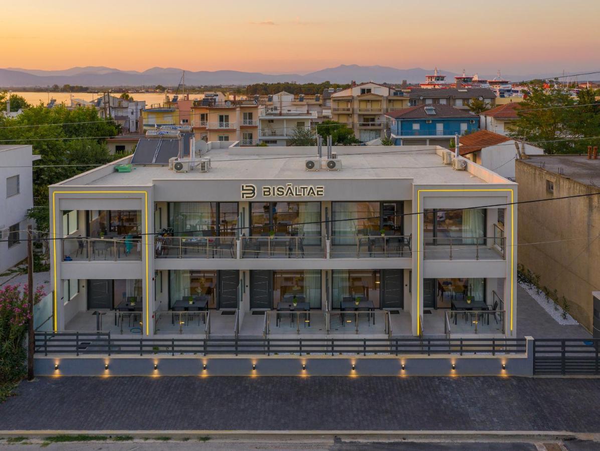 Bisaltae Seaside Suites Keramotí Eksteriør bilde