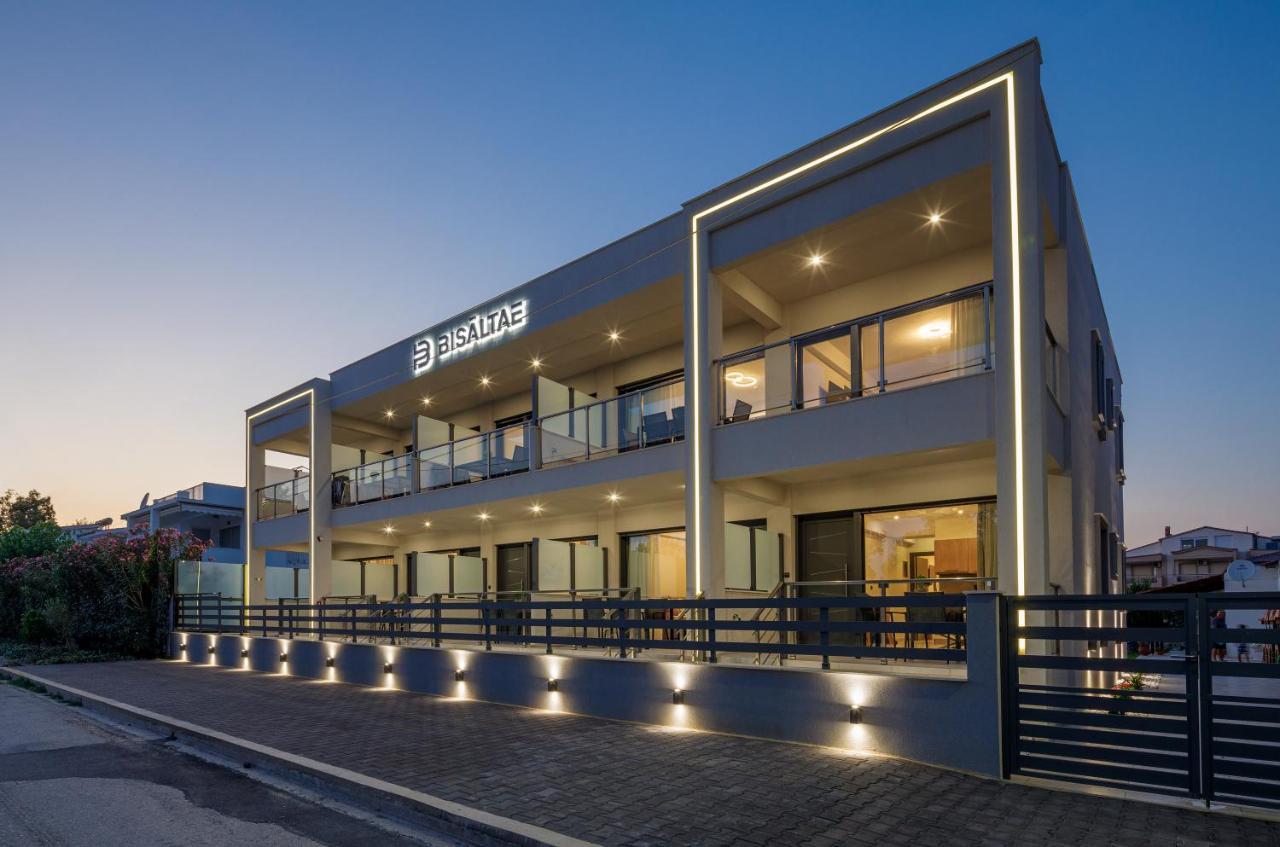 Bisaltae Seaside Suites Keramotí Eksteriør bilde